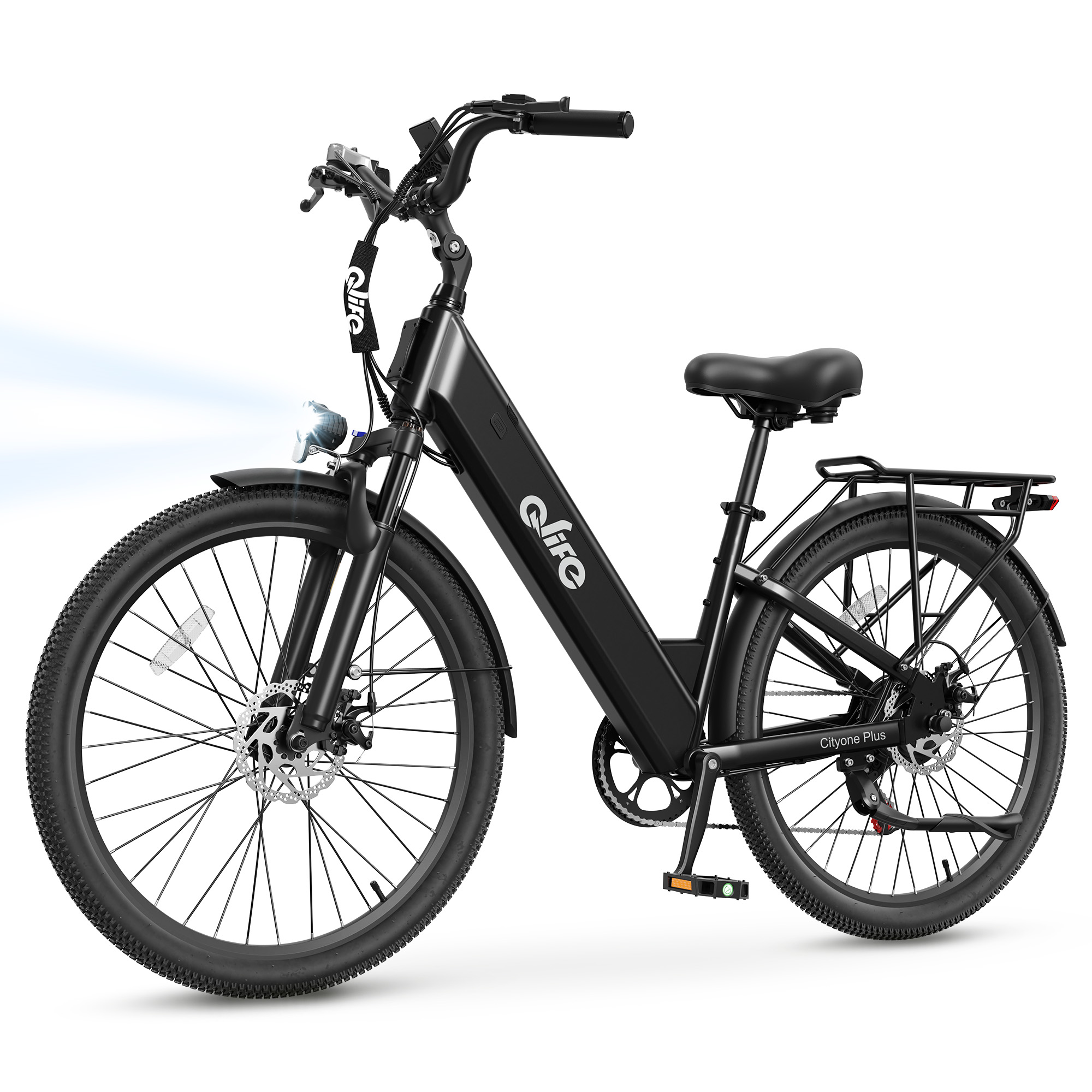 Commuting With Bike - Qlife Cityone Plus St Electric Bike