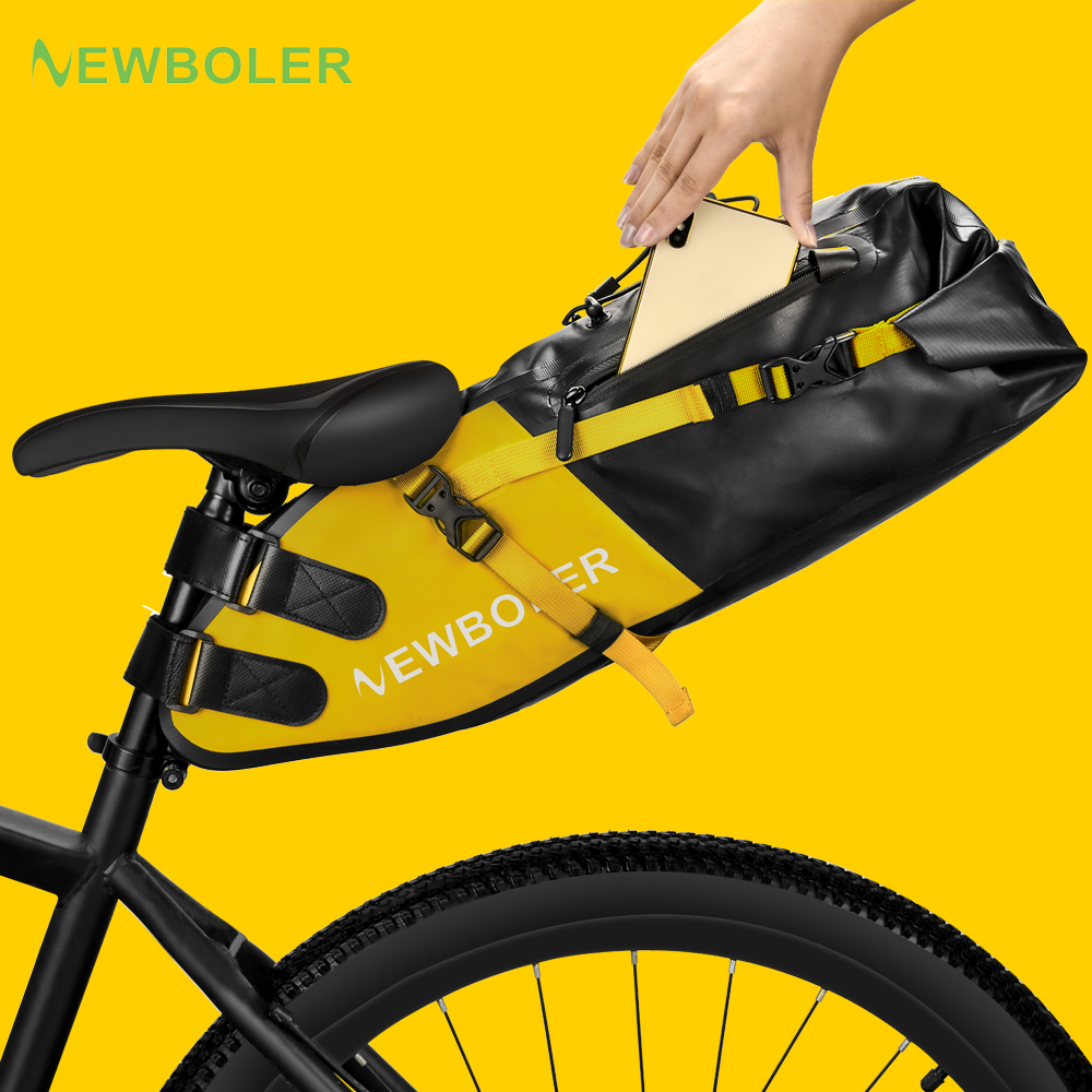 Cycling Commuter Backpack Waterproof - NEWBOLER Bike Bag Waterproof 13L Large