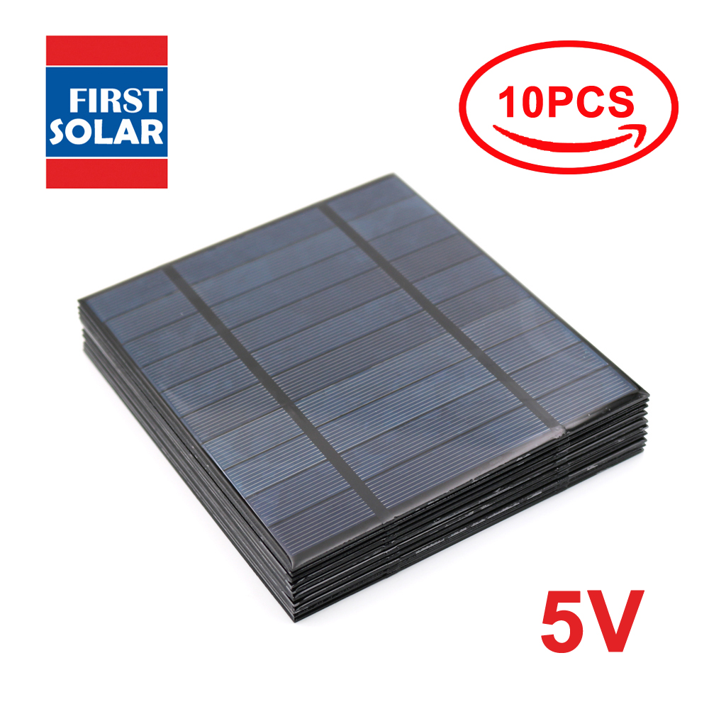 Usb Charger Dynamo - 10pcs X 5VDC Solar Panel Power