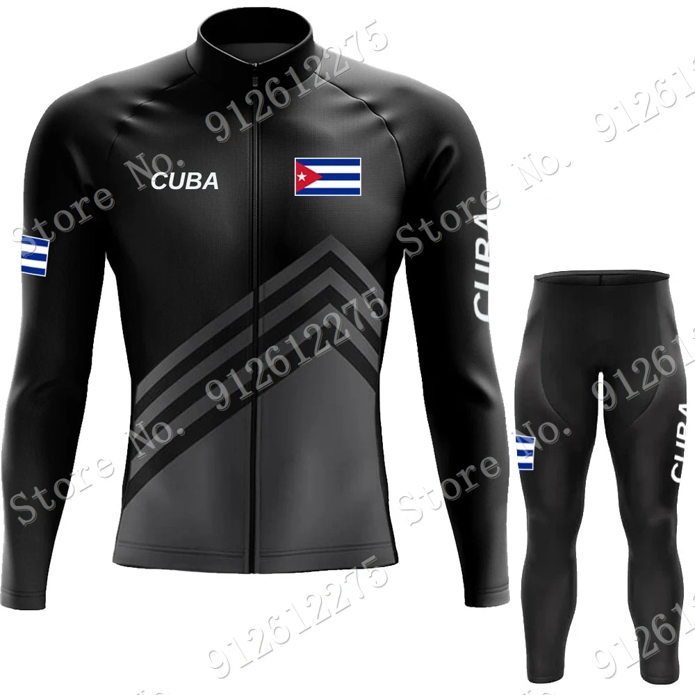Cuba Cycling Jersey Set Cyclin - Cycling Commuter Clothing 评论和价格