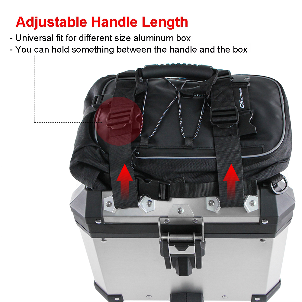 Motorcycle Handle Rope Pannier - Cargo Rack Aluminum 评论和价格