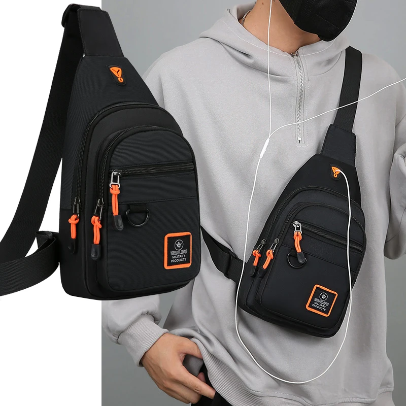 NEW Men's Chest Bag Men's Leis - Cycling Commuter Backpack 评论和价格