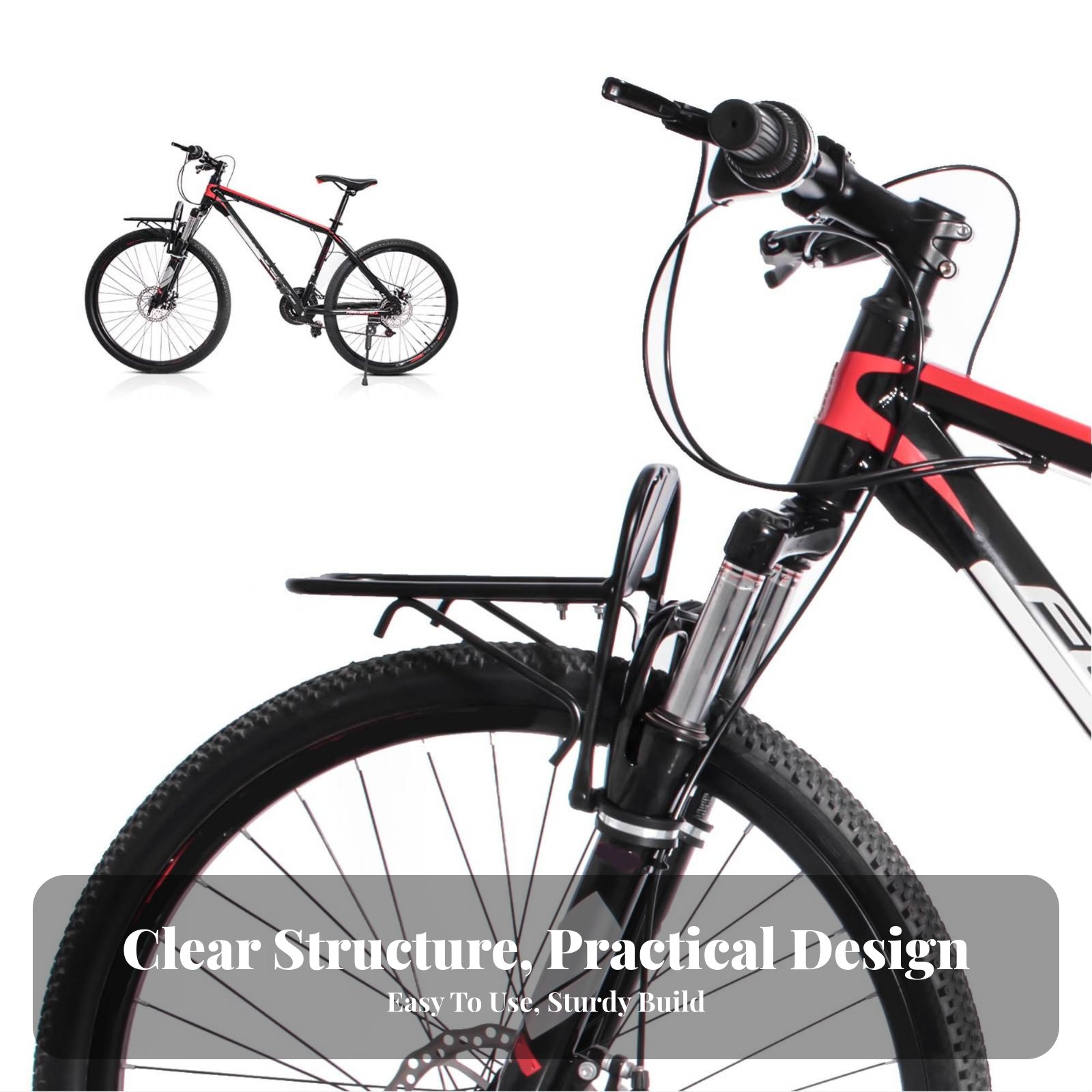 Cycle Front Rack Aluminum Allo - Cargo Rack Aluminum 评论和价格