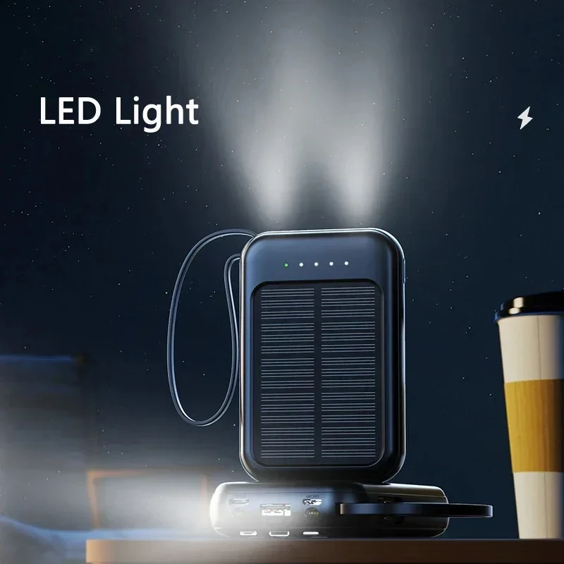 Power bank 50000mah Solar Powe - Usb Charger Dynamo 评论和价格