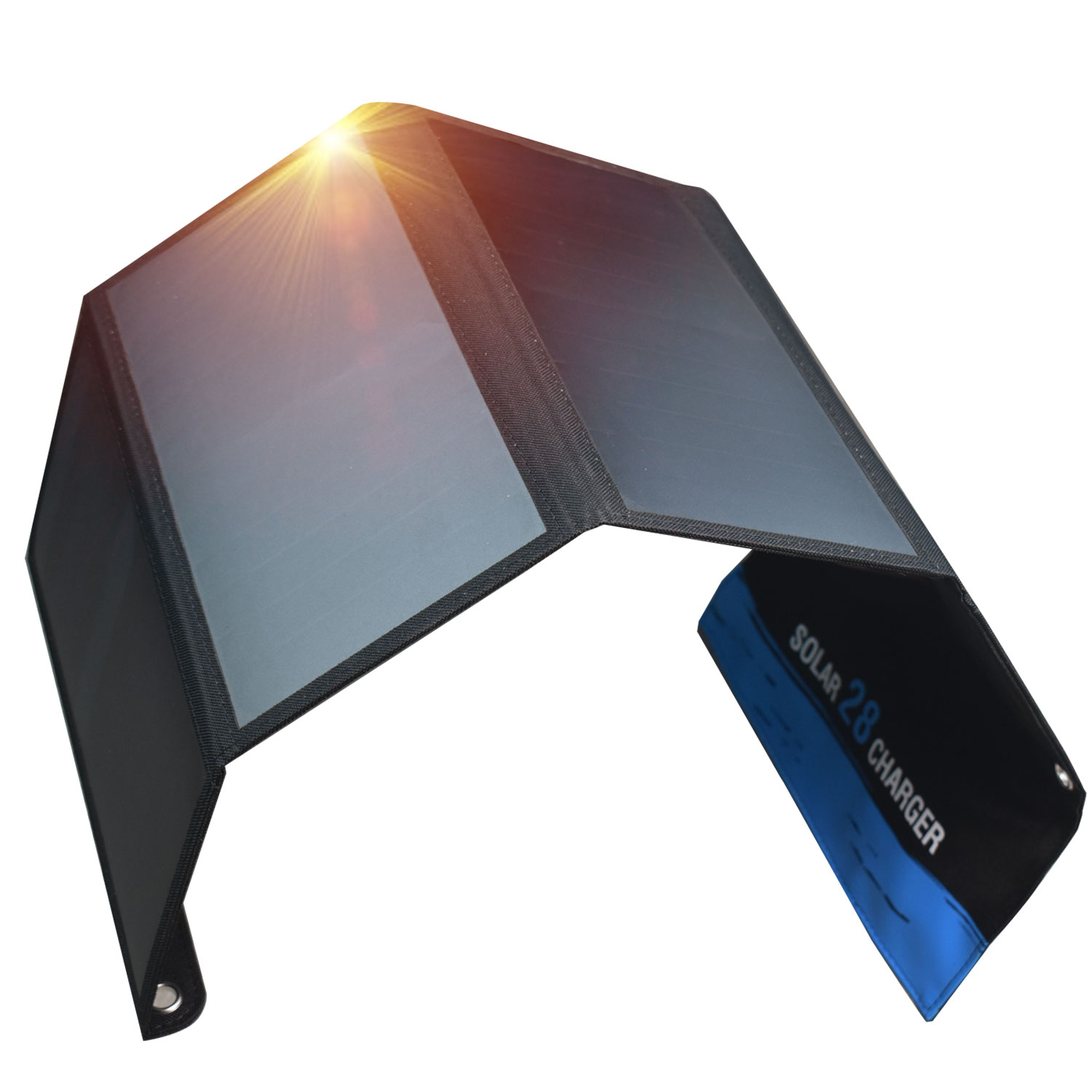 28W Foldable Solar Panel Porta - Usb Charger Dynamo 评论和价格