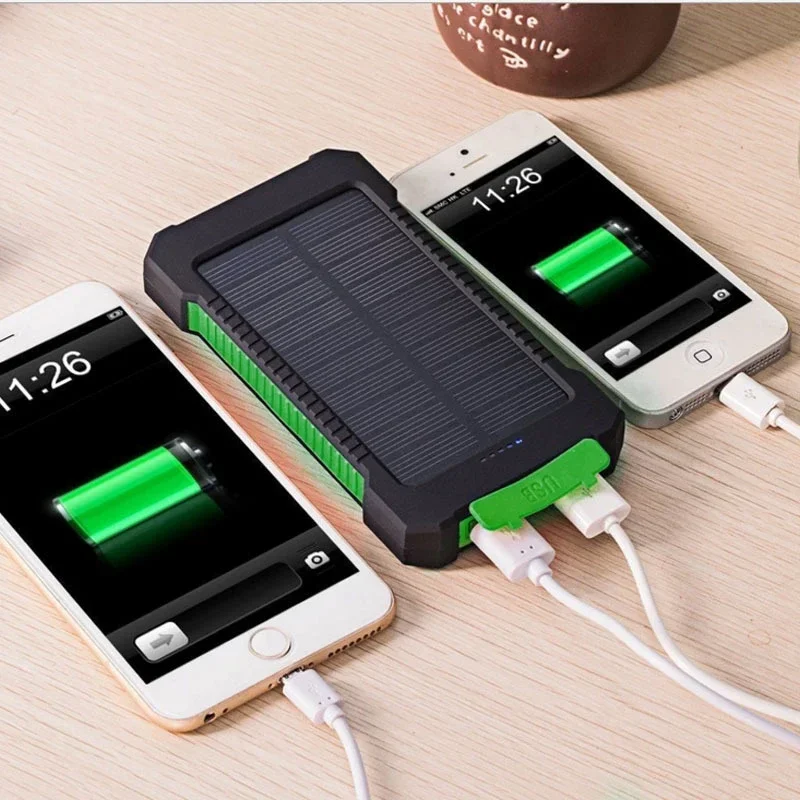 ROMOSS 500000mAh Solar Power B - Usb Charger Dynamo 评论和价格