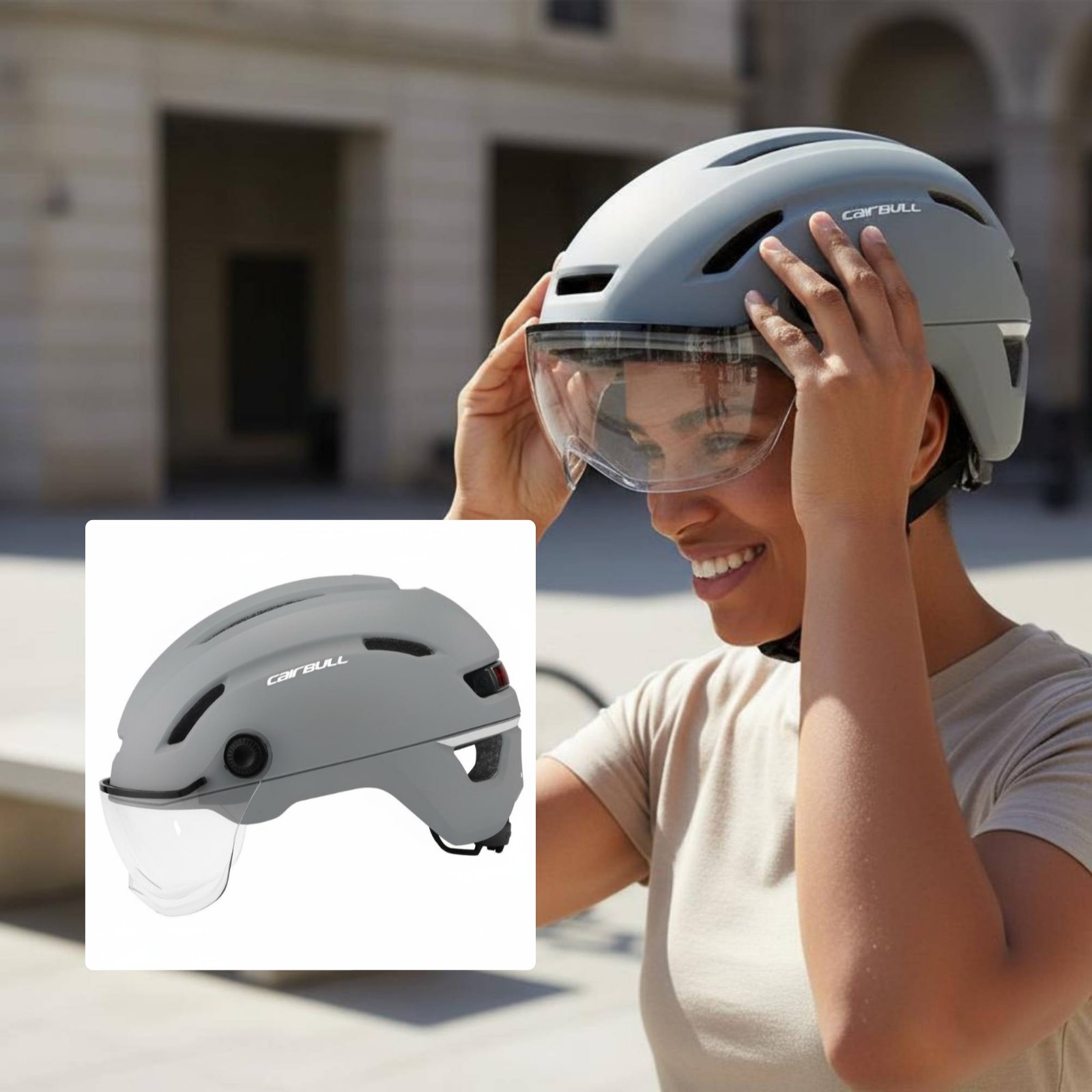 Electric Bicycle Commuter Helm - Cycling In City 评论和价格