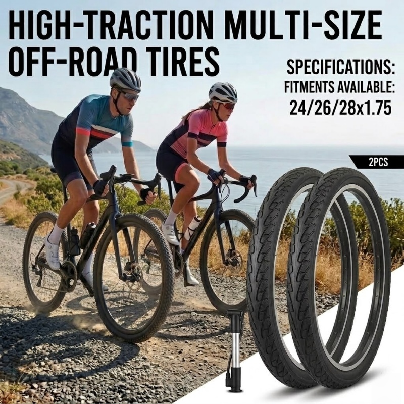 2pcs Bicycle Tires 24 26 28 X  - Cycling In City 评论和价格