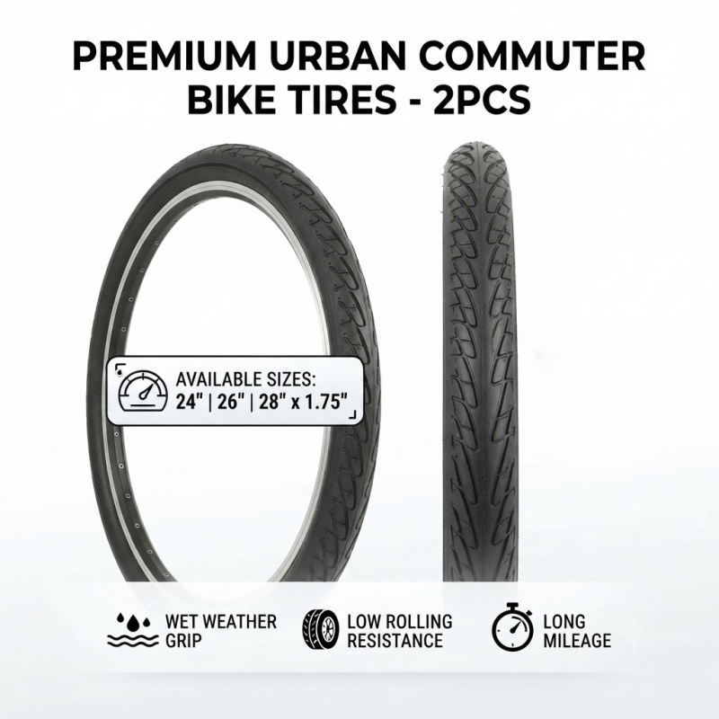 2pcs Bicycle Tires 24 26 28 X  - Cycling In City 评论和价格