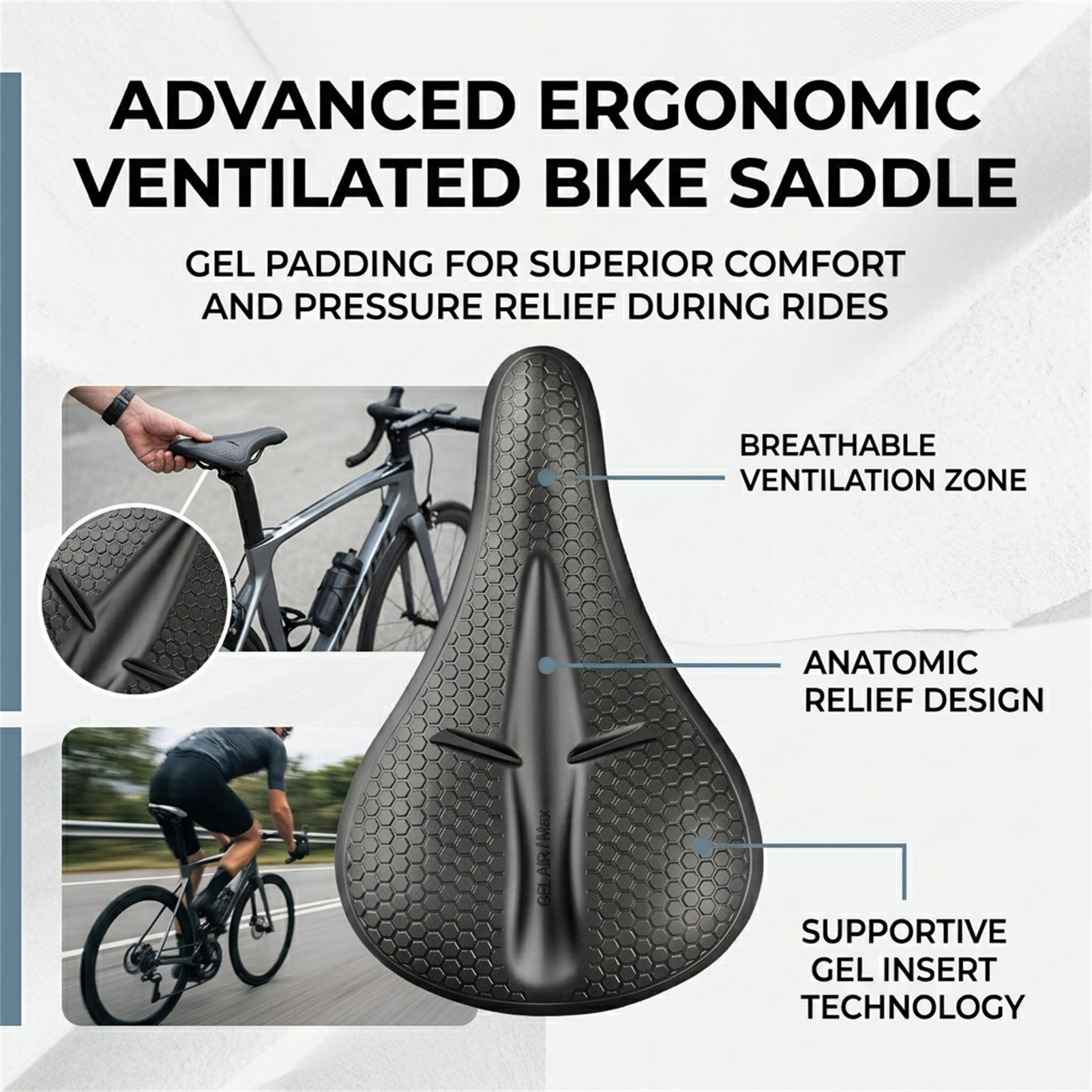 Silicone Bicycle Seat Cover Th - Cycling Commuter 评论和价格