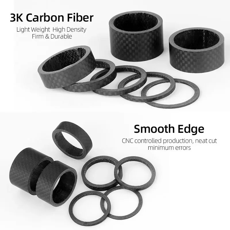 Bicycle Carbon Fiber Spacers f - Bell Handlebar Ring 评论和价格
