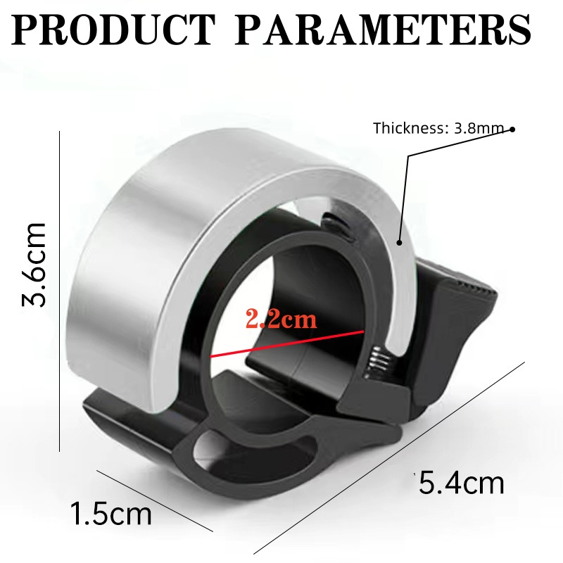 Bicycle Bell MTB Bicycle Horn  - Bell Handlebar Ring 评论和价格