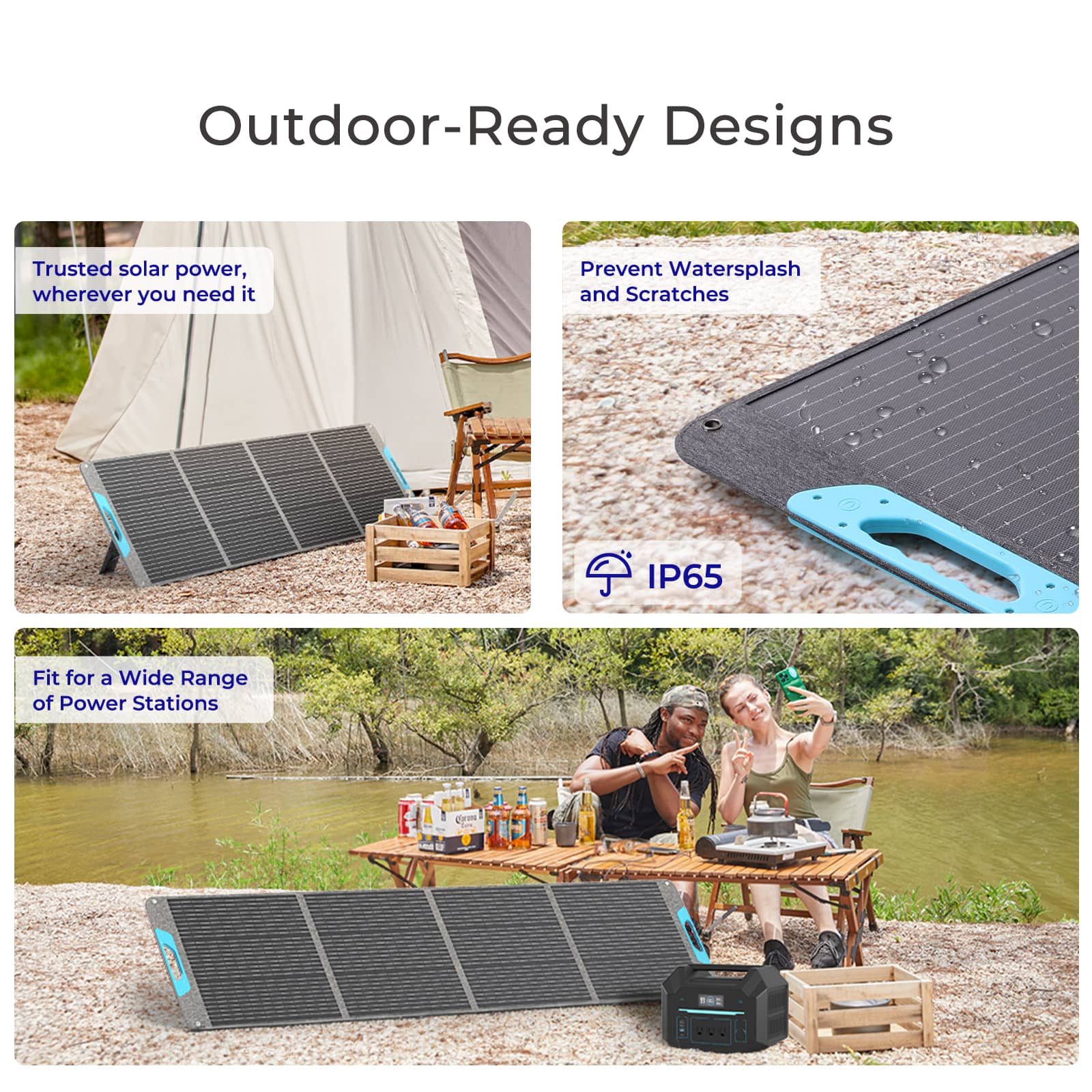 Renogy 200W Portable Solar Pan - Usb Charger Dynamo 评论和价格