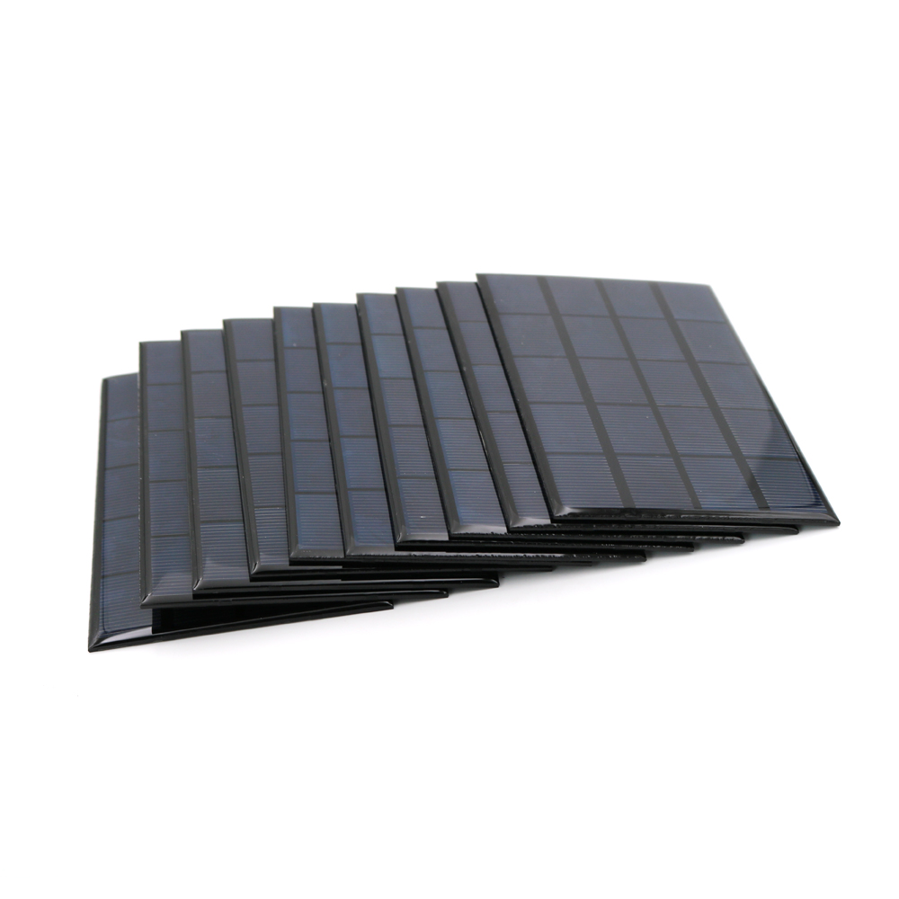 10pcs X 5VDC Solar Panel Power - Usb Charger Dynamo 评论和价格
