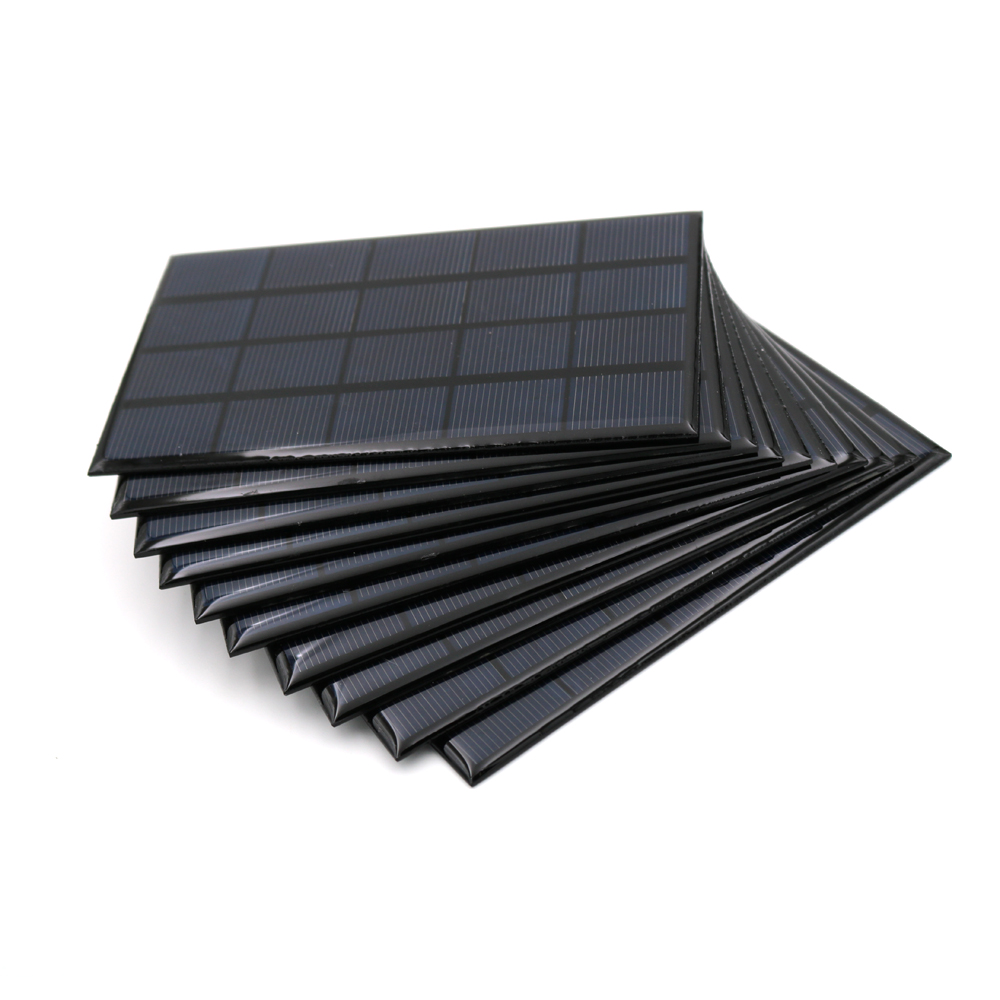 10pcs X 5VDC Solar Panel Power - Usb Charger Dynamo 评论和价格